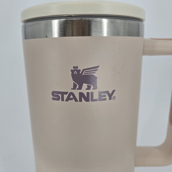 Stanley 40oz Quencher H2.0 Tumbler Blush Pink Handle Cup Aftermarket Lid No Stra - Picture 5 of 11
